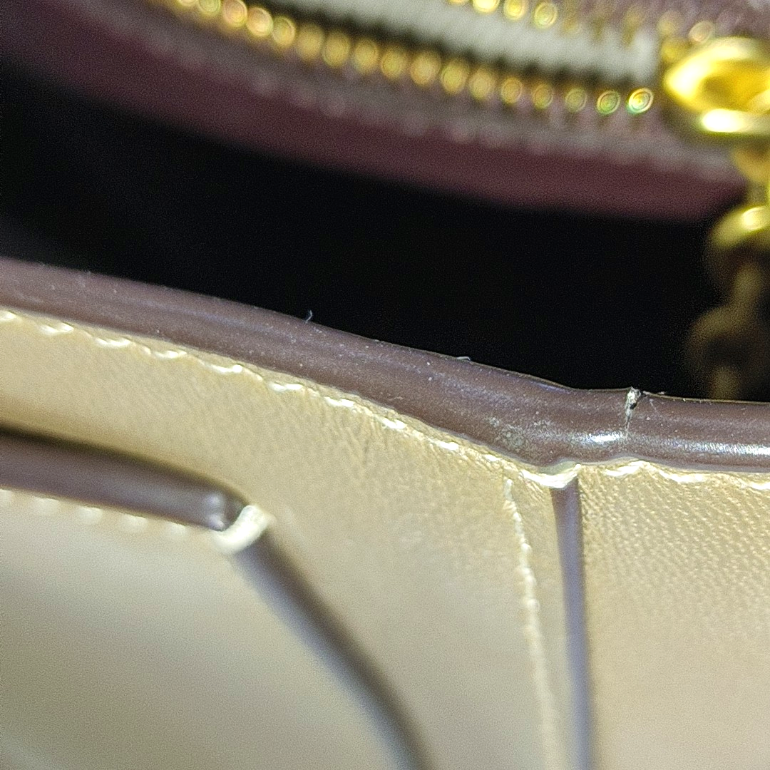COACH RAMBLER Elephant Gray Calfskin Leather Crossbody Bag Golden hardware Removable shoulder strap-(SKU)-933856249
