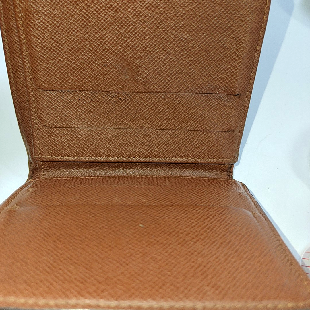LOUIS VUITTON LUDLOW Brown coated canvas vintage wallet Golden hardware-(SKU)-938172821