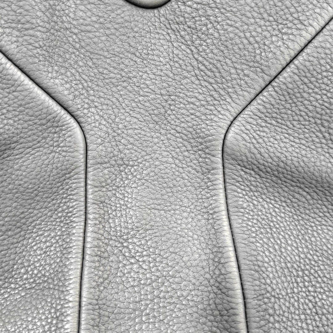 YSL EASY Medium size Dark Grey Leather Quilted Handbag Silver Hardware-(SKU)-955054552