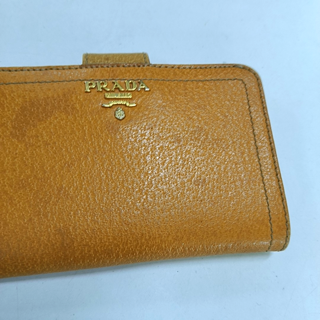 PRADA Brown Cowhide Wallet-(SKU)-947593855