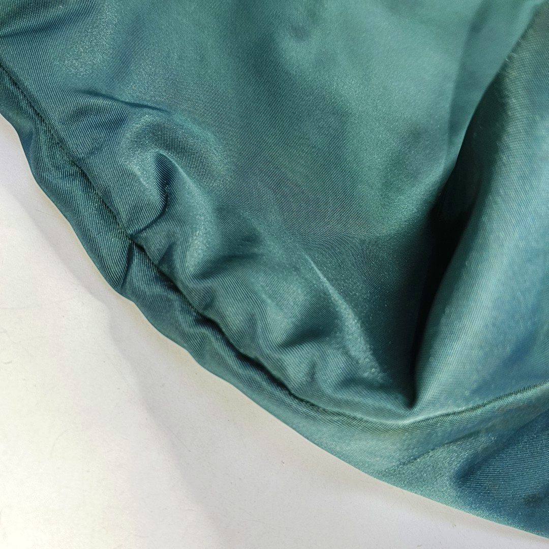PRADA Tote bag Teal Nylon Logo Single Shoulder Bag, Handbag Golden hardware-(SKU)-952291642