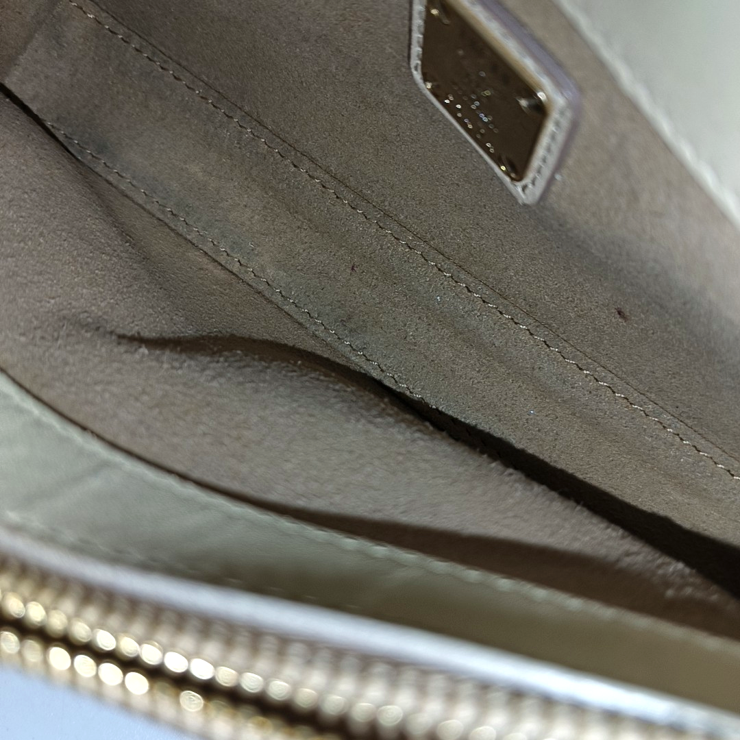 MCM MILLIE Khaki Coated Canvas Monogrammed Bay Laurel Buckle Crossbody Shoulder Bag Golden hardware Removable shoulder strap-(SKU)-935170970