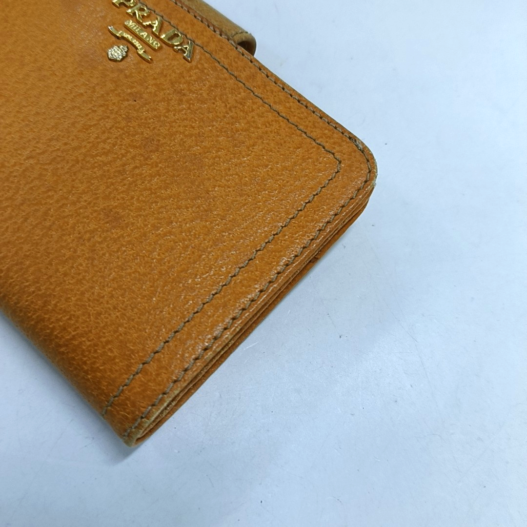 PRADA Brown Cowhide Wallet-(SKU)-947593855
