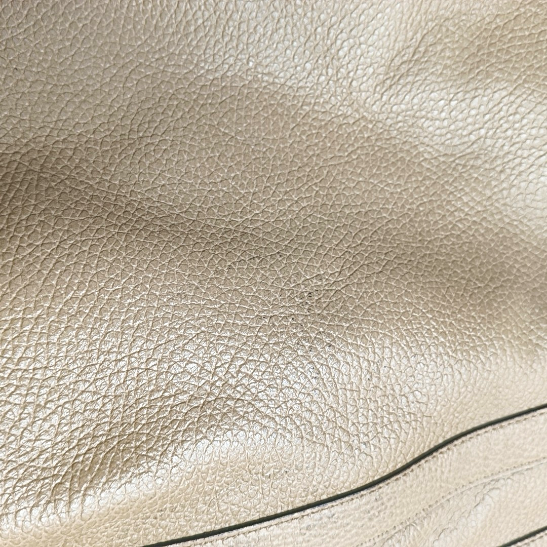 GUCCI Tote bag Caramel cowhide single shoulder bag handbag Silver Hardware Removable shoulder strap-(SKU)-955256584