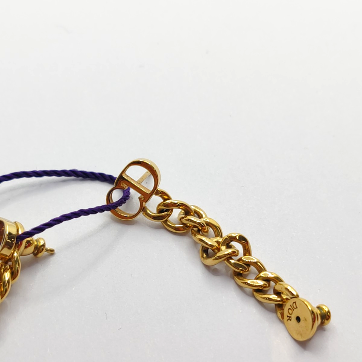 DIOR CD Icon Gold Alloy Earrings-(SKU)-937470897