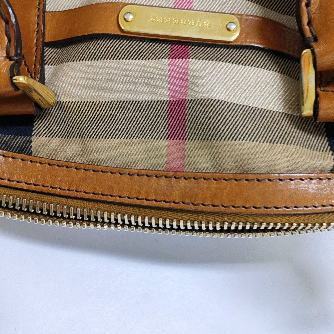 BURBERRY Sartorial Orchard Brown Canvas Handbag Crossbody Bag Single Shoulder Bag Golden hardware-(SKU)-958155782