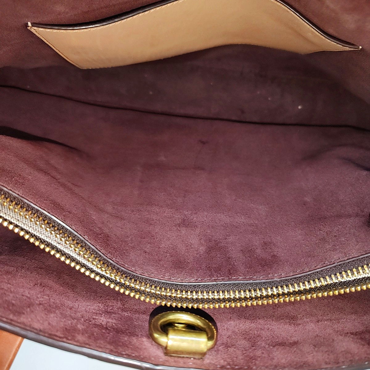 COACH COOPER CARRYALL Khaki Leather Tote Bag Shoulder Bag Golden hardware-(SKU)-936696724