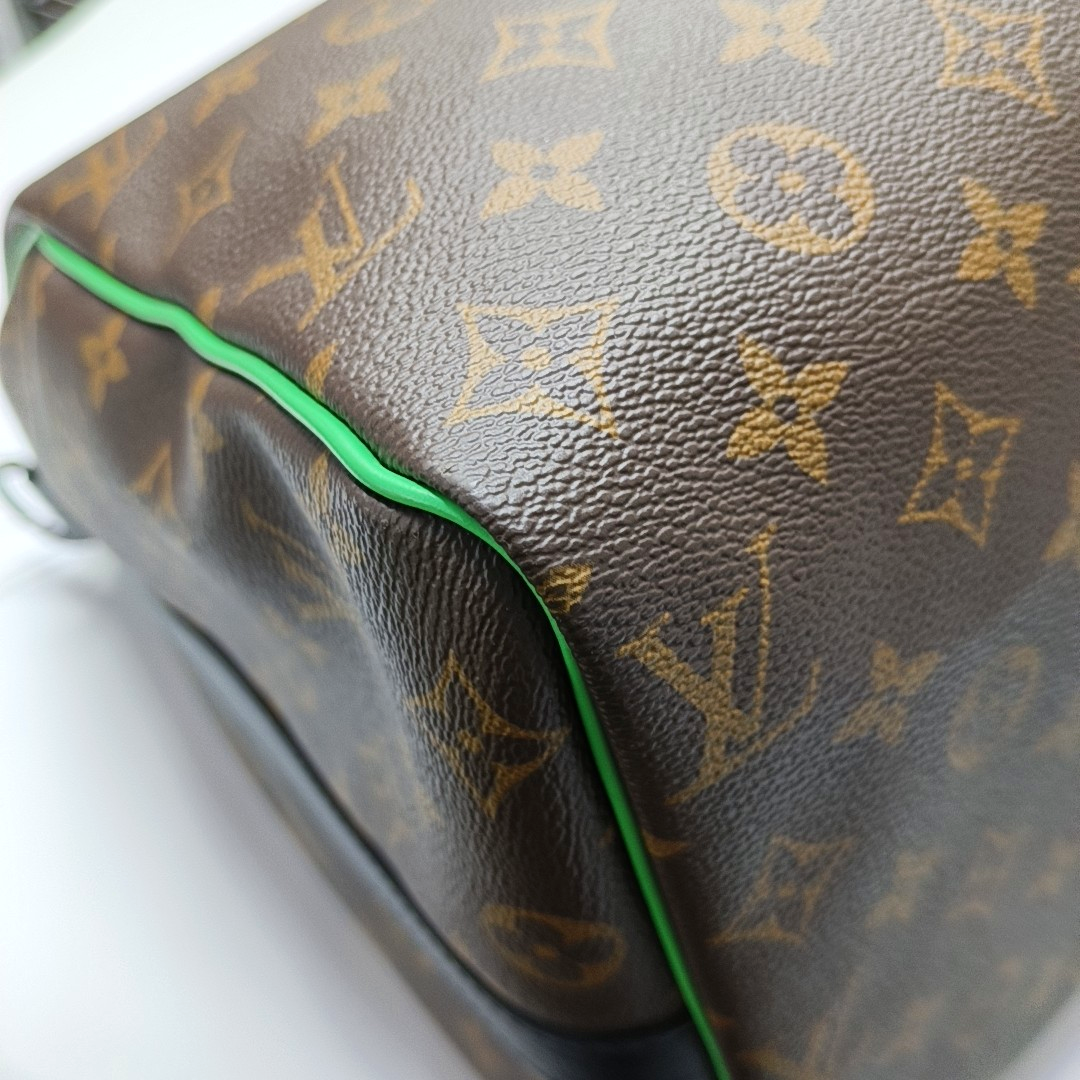 LOUIS VUITTON KEEPALL 50 brown coated canvas Monogram Boston bag shoulder bag handbag crossbody bag removable shoulder strap-(SKU)-957535893