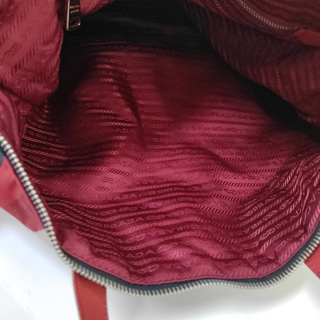 PRADA Tote bag Multicolor Fabric Single Shoulder Bag Handbag Crossbody Bag Silver Hardware Removable shoulder strap-(SKU)-938722685