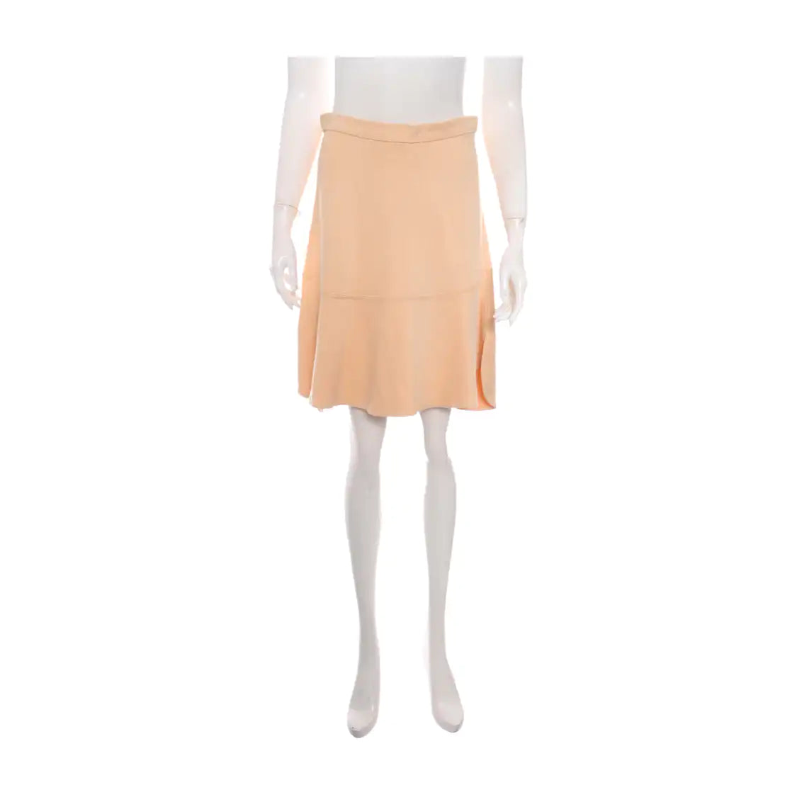 Chloé Mcode Autumn-Winter Light Orange Viscose Women's Half Skirt-(SKU)-935533954
