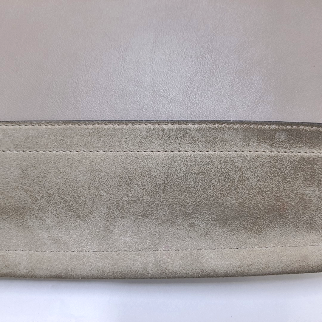 Chloé Faye Medium size Grey Cowhide Crossbody Bag Golden Silver Hardware Removable shoulder strap-(SKU)-960170857