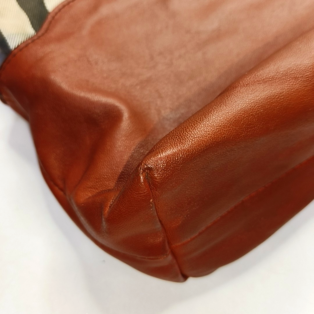 BURBERRY Red cowhide shoulder bag crossbody bag Golden hardware Removable shoulder strap-(SKU)-954287529