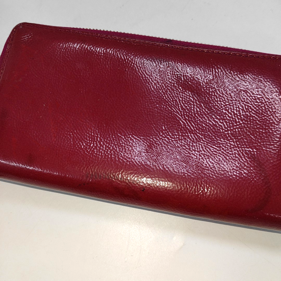GUCCI Soho Red Leather Tassel Wallet Golden hardware-(SKU)-14500964