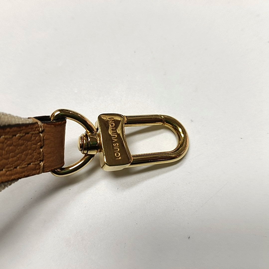 LOUIS VUITTON DIANE Small Brown Leather Monogram Crinkle Baguette Shoulder Bag Tote Crossbody Bag with Gold Hardware and 2 Removable Straps-(SKU)-970014496