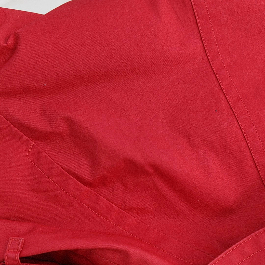 COACH Scode Autumn Winter Red Cotton Women's Mid-Length Trench Coat-(SKU)-944559504