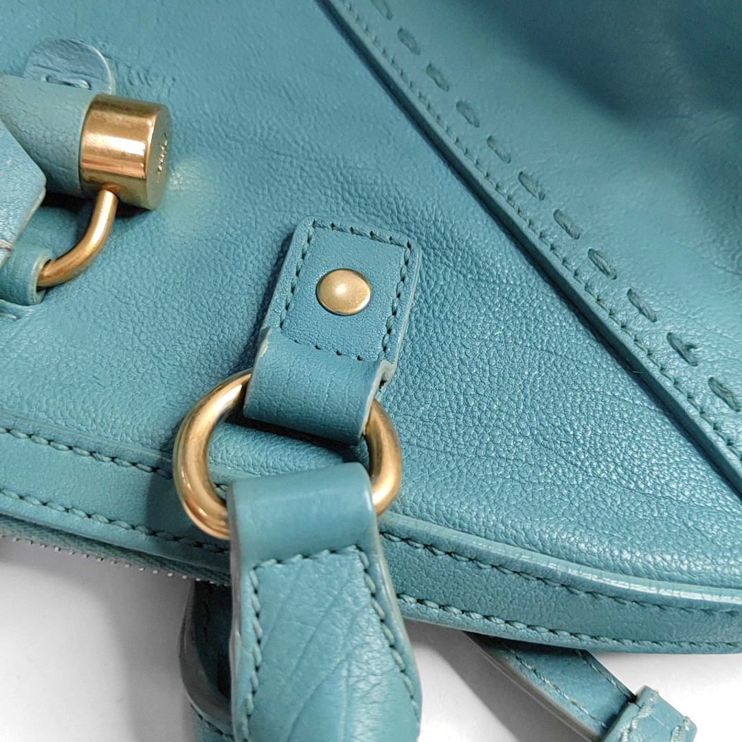 YSL MUSE Blue Calfskin Embossed Quilted Single Shoulder Bag with Sling and Handbag Golden hardware Removable shoulder strap-(SKU)-957191908
