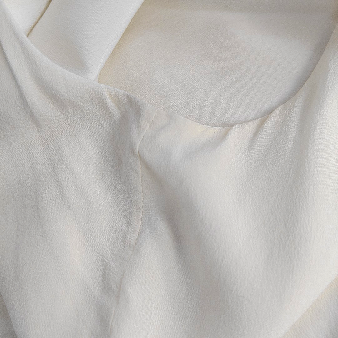 Chloé XScode Summer White Silk Women's Vest-(SKU)-935451592