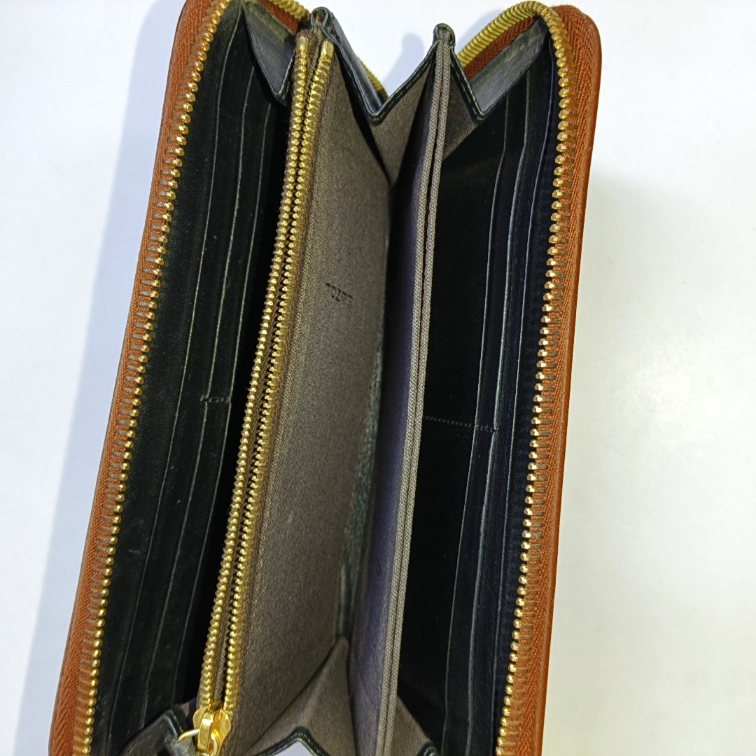 FENDI Multicolor Canvas Wallet Golden hardware-(SKU)-948382276