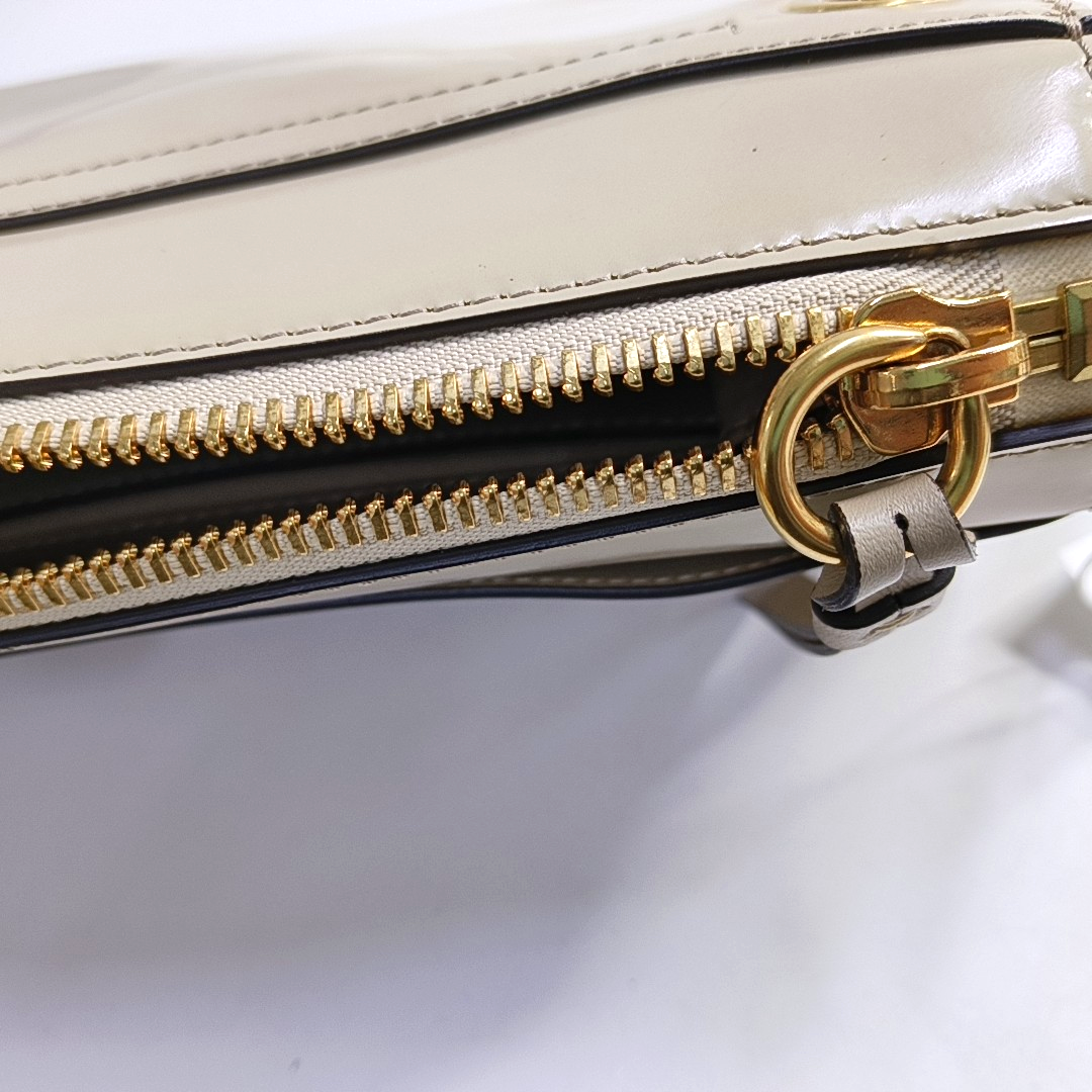 Chloé Roy Grey Cowhide Ring Single Shoulder Bag, Handbag Golden hardware Removable shoulder strap-(SKU)-946816354