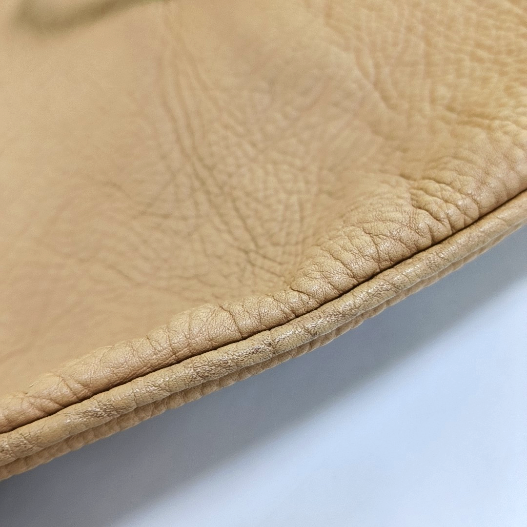 BURBERRY Khaki cowhide single shoulder bag Golden hardware Removable shoulder strap-(SKU)-953631623