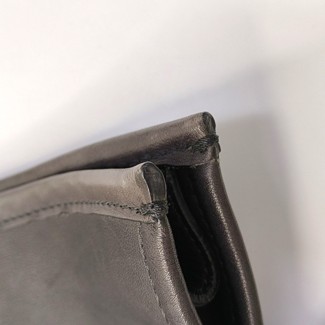 FENDI Tote bag Black cowhide tote bag Silver Hardware-(SKU)-960577397