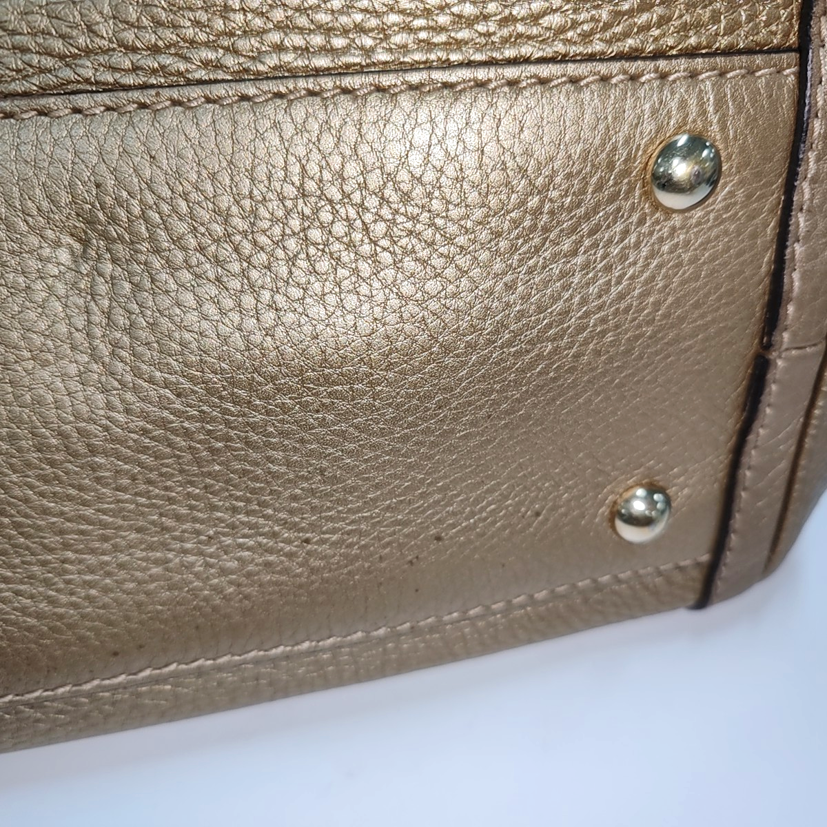 GUCCI Bella Gold Cowhide Fringe Woven Handbag Golden hardware-(SKU)-935482640