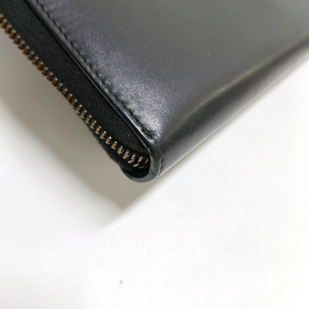 GUCCI Animalier Black Leather Tiger Head Wallet Golden hardware-(SKU)-954336991