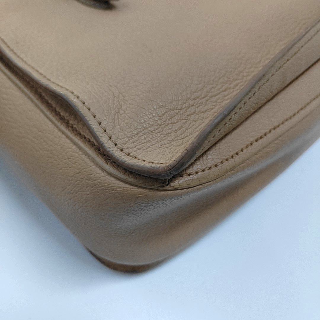 Miu Miu Tote bag Khaki cowhide crossbody handbag single shoulder bag Golden Silver Hardware Removable shoulder strap-(SKU)-952659036