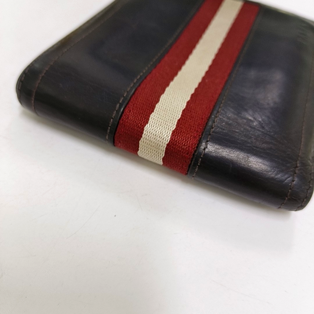 BALLY Dark Brown Calf Leather Wallet-(SKU)-951389128