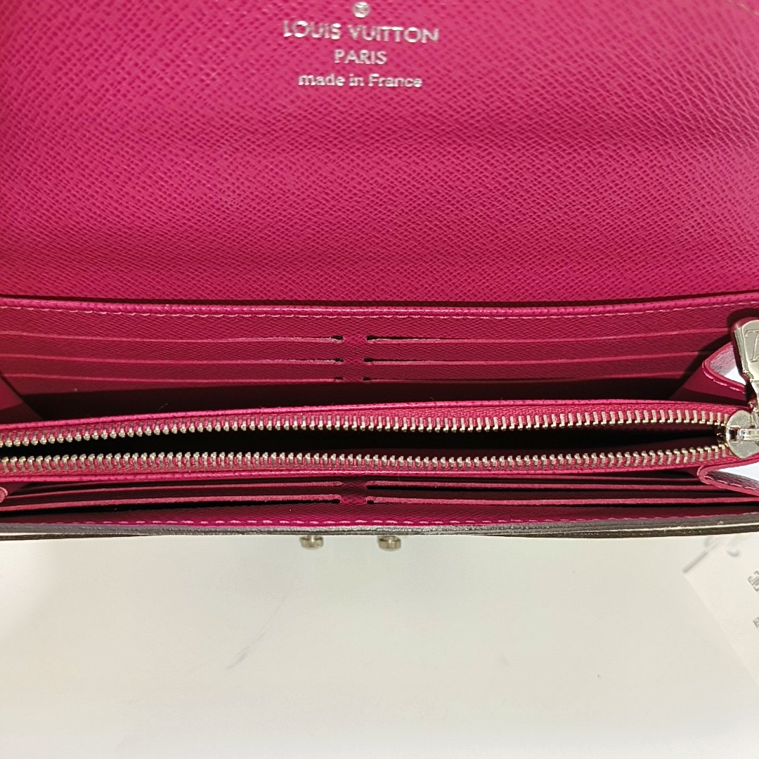 LOUIS VUITTON SARAH 白色EPI牛皮水波纹钱包 Silver Hardware-(SKU)-958343109
