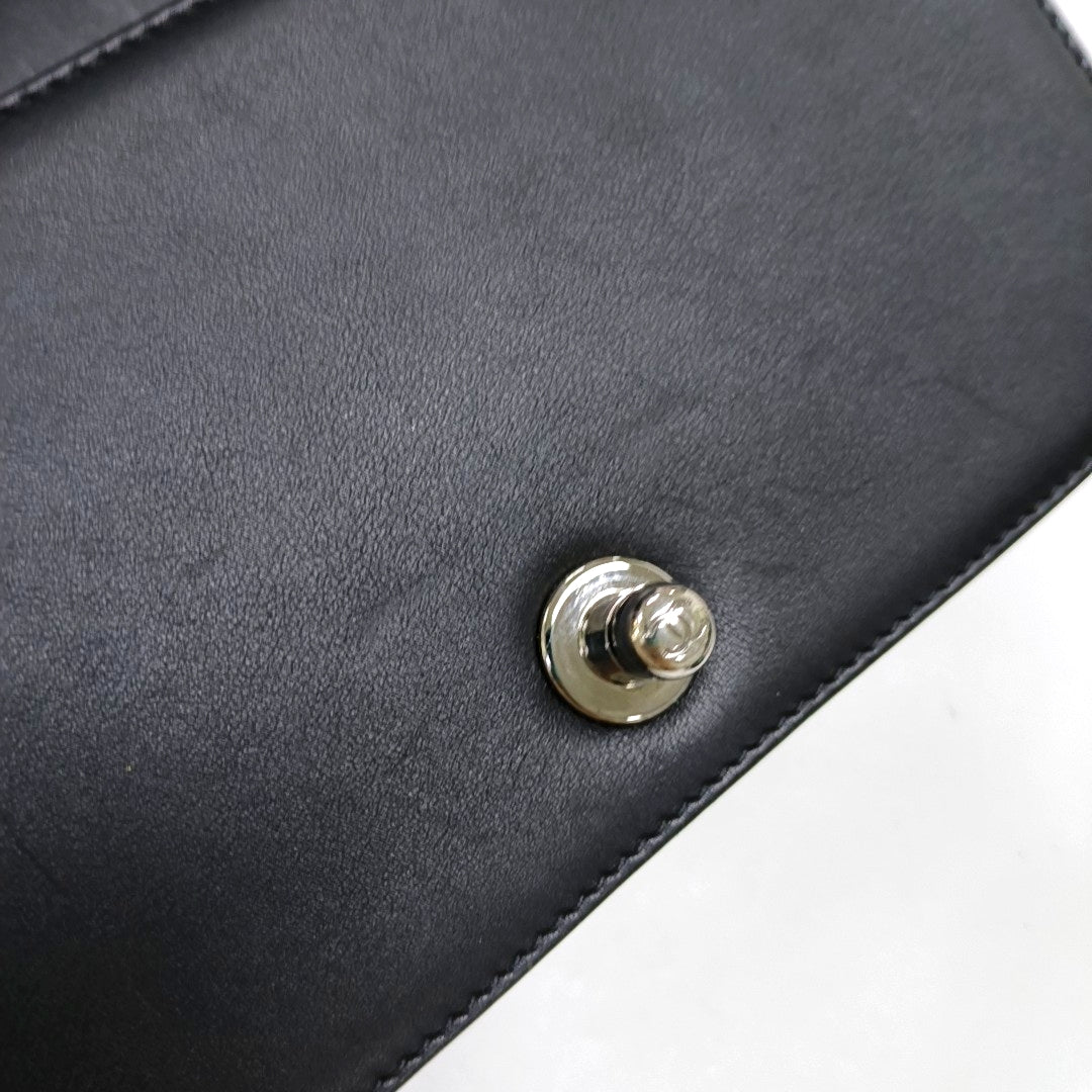 CHANEL BOY CHANEL Small Size Black Fabric Quilted Four Shoulder Bag, Crossbody Bag with Detachable Strap-(SKU)-967025259