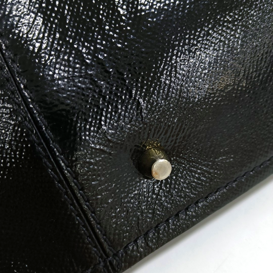 BURBERRY Somerford Black Leather Stud Single Shoulder Handbag Golden Silver Hardware Removable shoulder strap-(SKU)-960988293