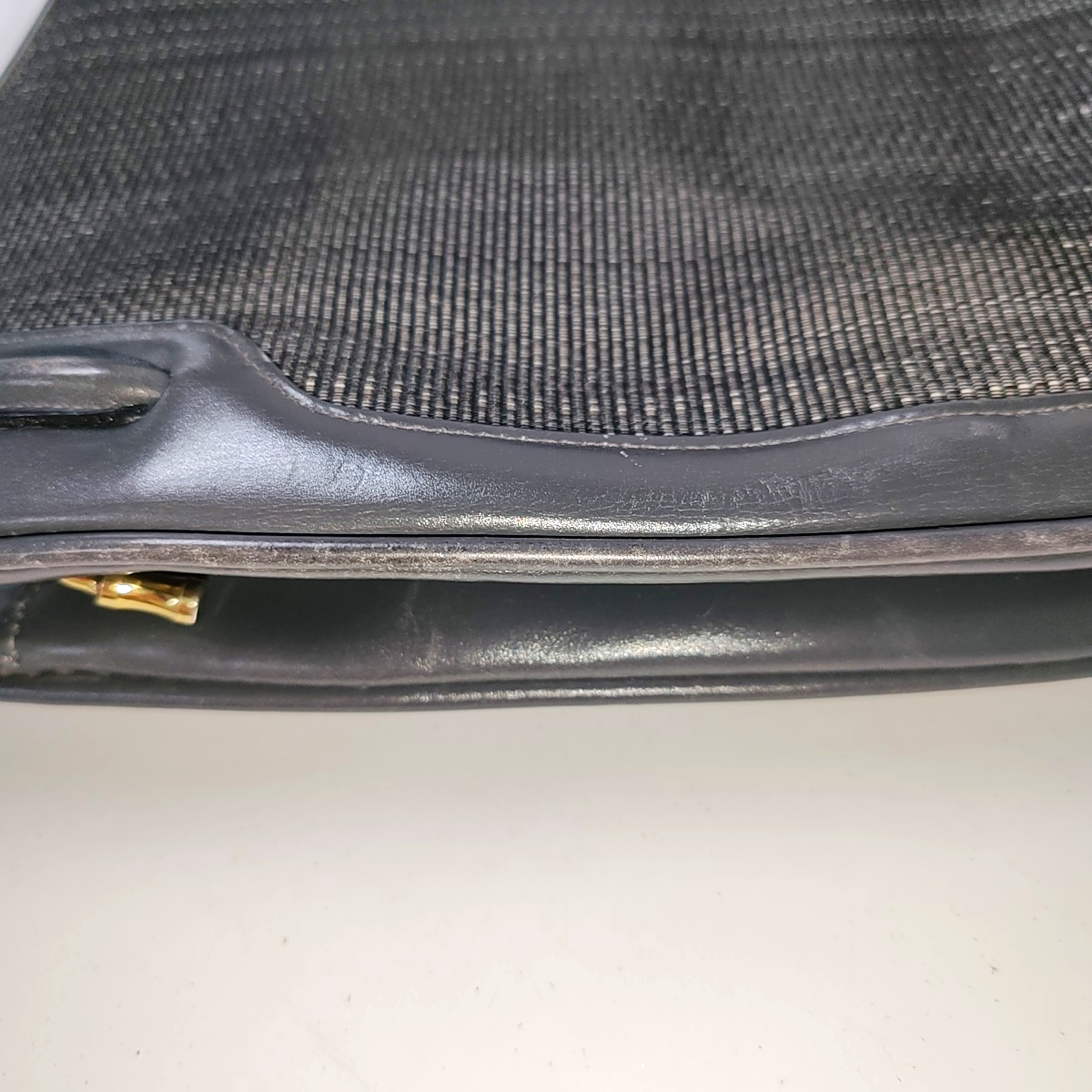 COMTESSE Tote bag Gray Special Material Shoulder Bag Golden hardware-(SKU)-940241079