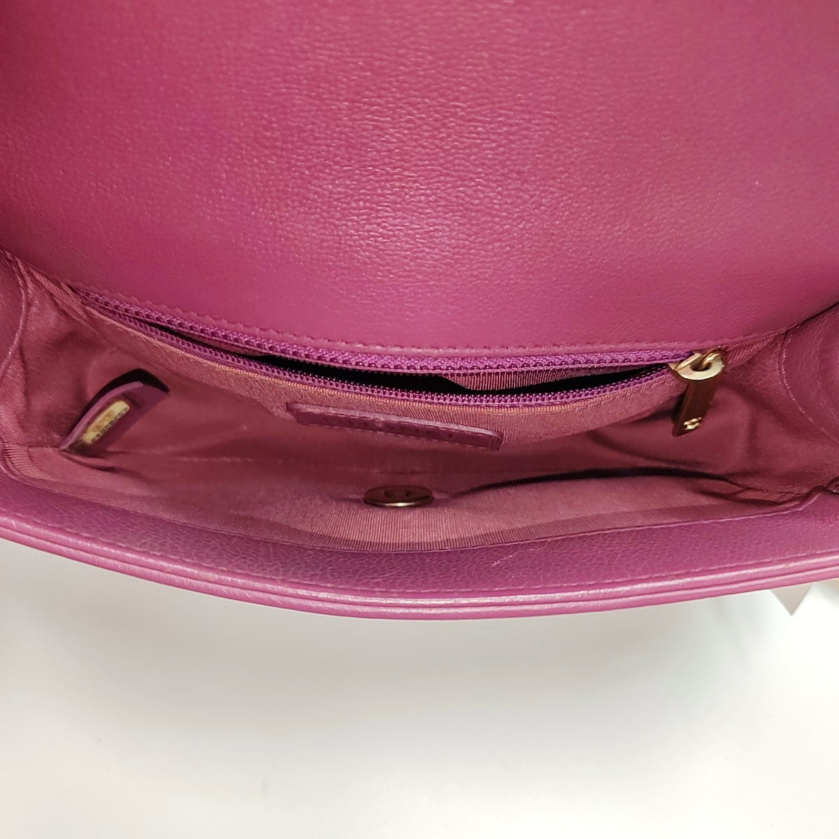 CHANEL CLASSIC FLAP Mini Burgundy Calfskin Quilted Large Mini Shoulder Bag Crossbody Strap Gold Hardware 24k-(SKU)-971151918