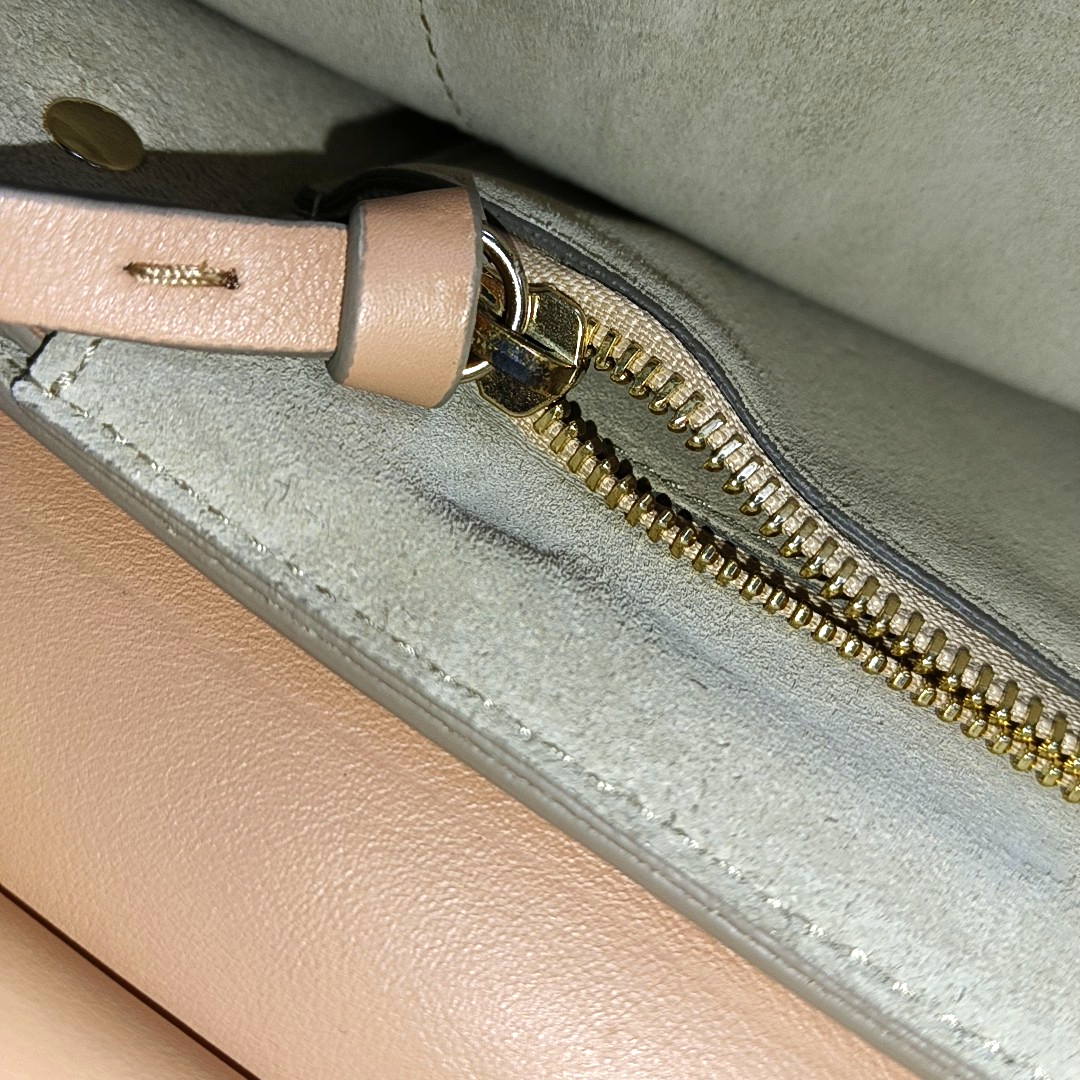 Chloé Faye Medium size Orange Suede Leather Single Shoulder Bag Golden hardware Removable shoulder strap-(SKU)-950948010