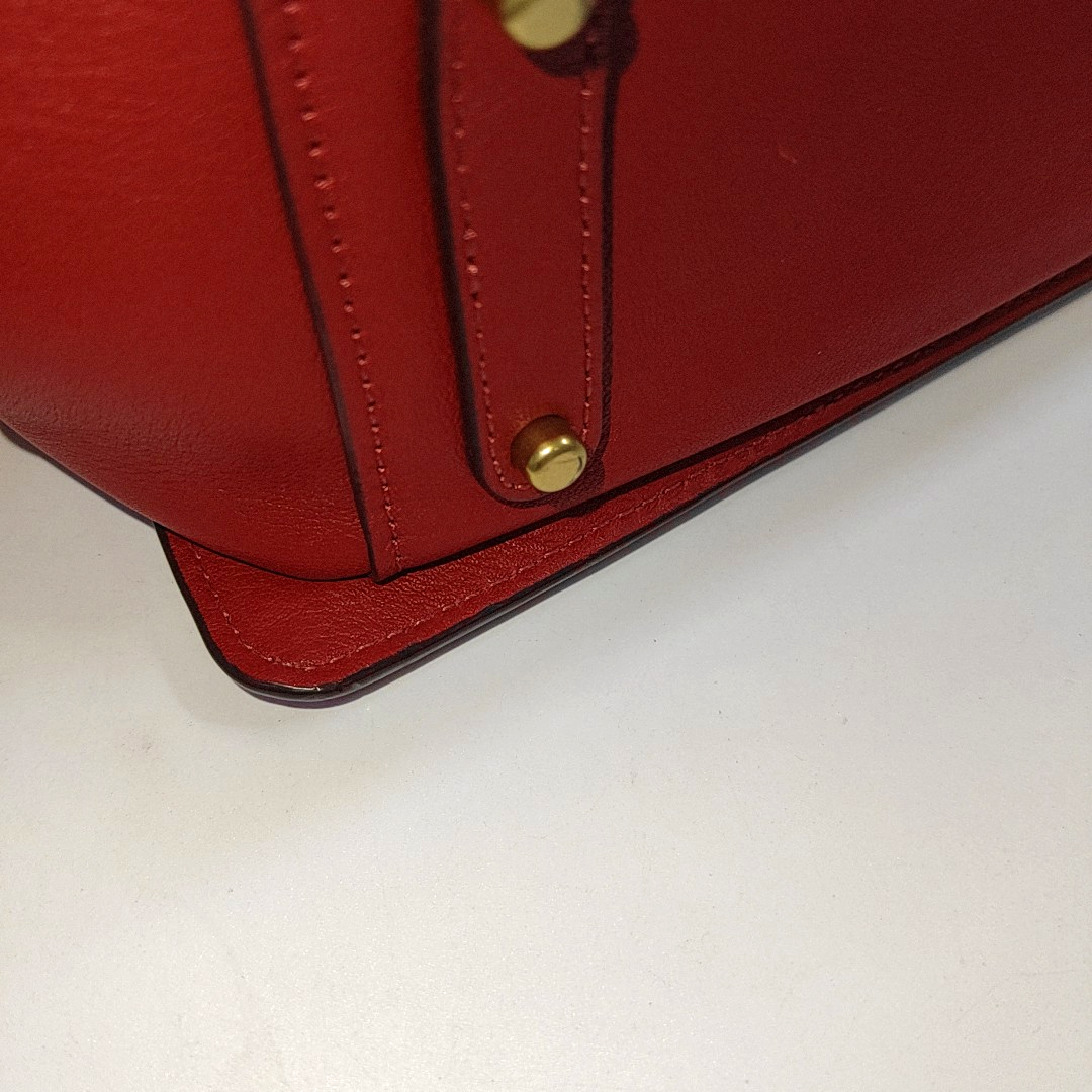 COACH DREAMER 21 Color Block Coated Canvas Crossbody Bag Tote Bag Single Shoulder Bag Golden hardware Removable shoulder strap-(SKU)-935605696