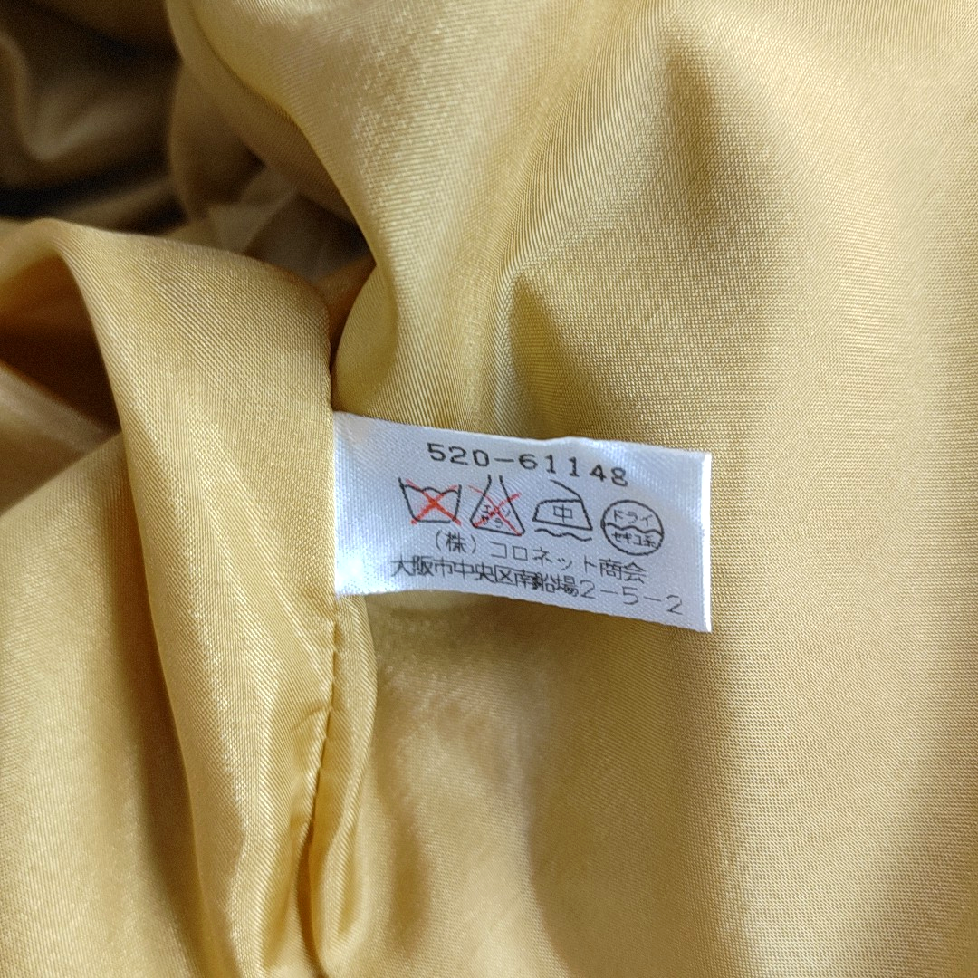 Chloé Lcode Autumn and Spring Yellow Wool Ladies Long Coat-(SKU)-14437188