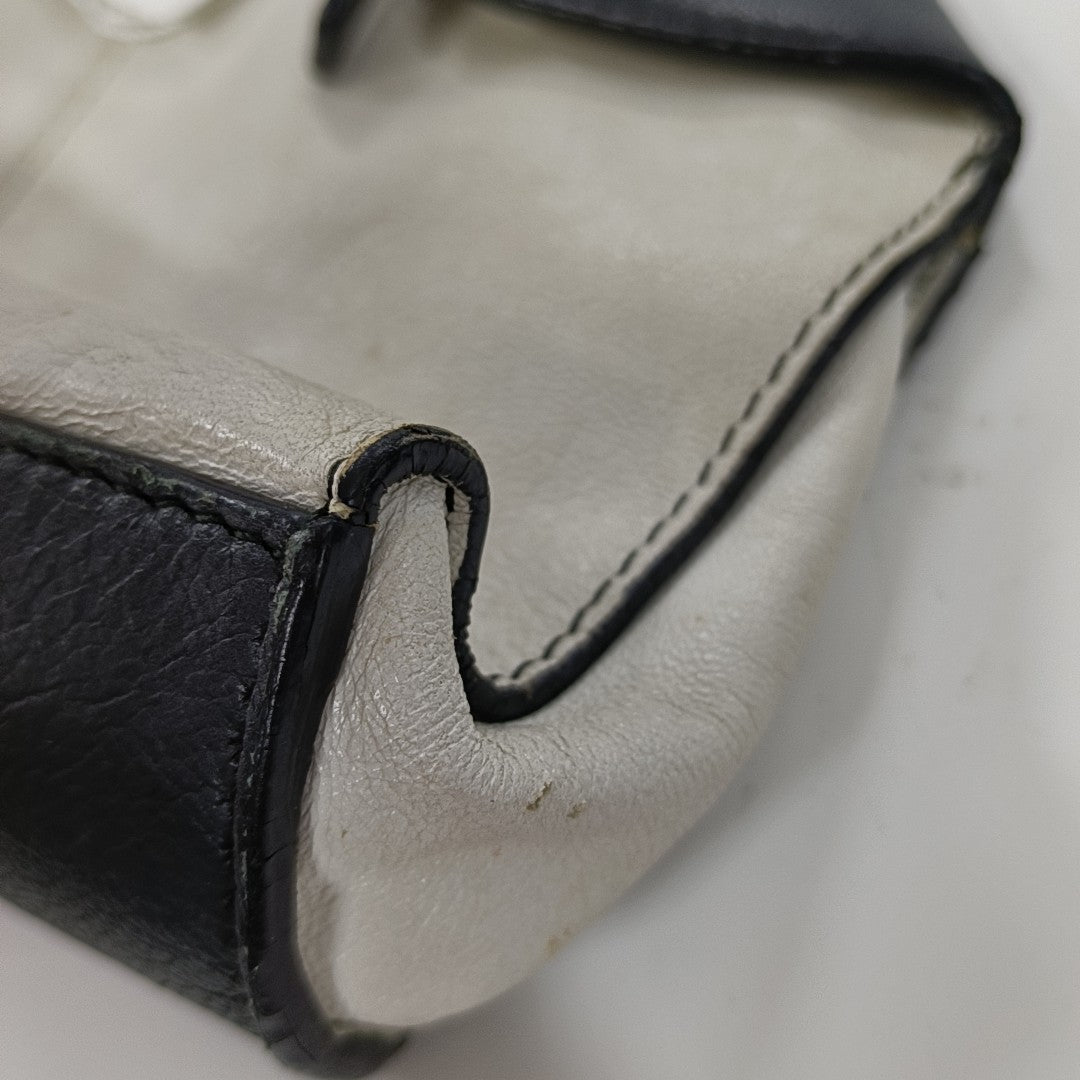 Alexander McQUEEN Tote bag White Cow Leather Handbag Silver Hardware-(SKU)-12290962