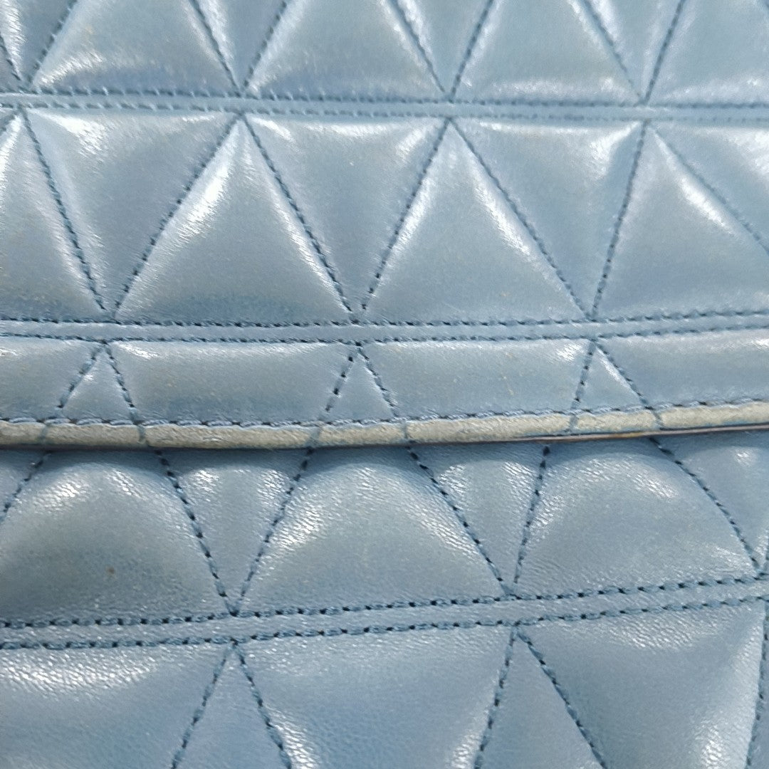 MICHAEL KORS Sloan Small size Blue Cowhide Quilted Crossbody Bag Single Shoulder Bag Golden hardware-(SKU)-12438263