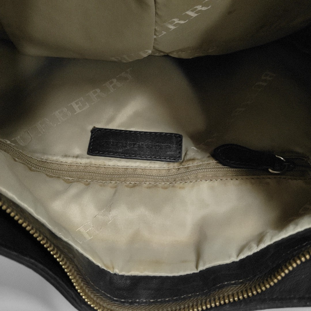 BURBERRY Ledbury Heritage Brown cowhide studded single shoulder bag handbag Golden hardware Removable shoulder strap-(SKU)-13122378