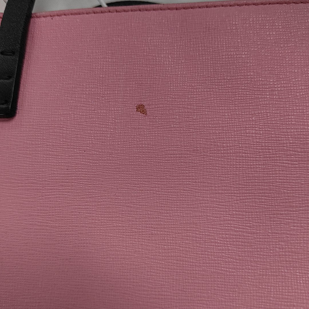 FENDI Monster Medium size Pink Cowhide Monster Single Shoulder Bag Tote Silver Hardware-(SKU)-13447646