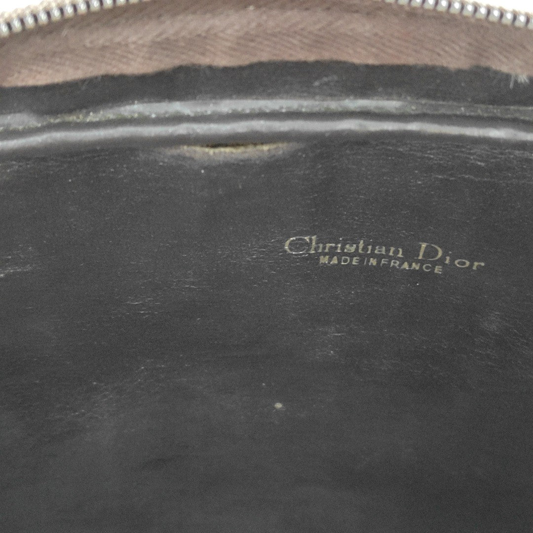 DIOR Camera Bag Khaki Canvas Monogram Single Shoulder Bag Crossbody Bag Golden hardware Vintage model-(SKU)-13444186