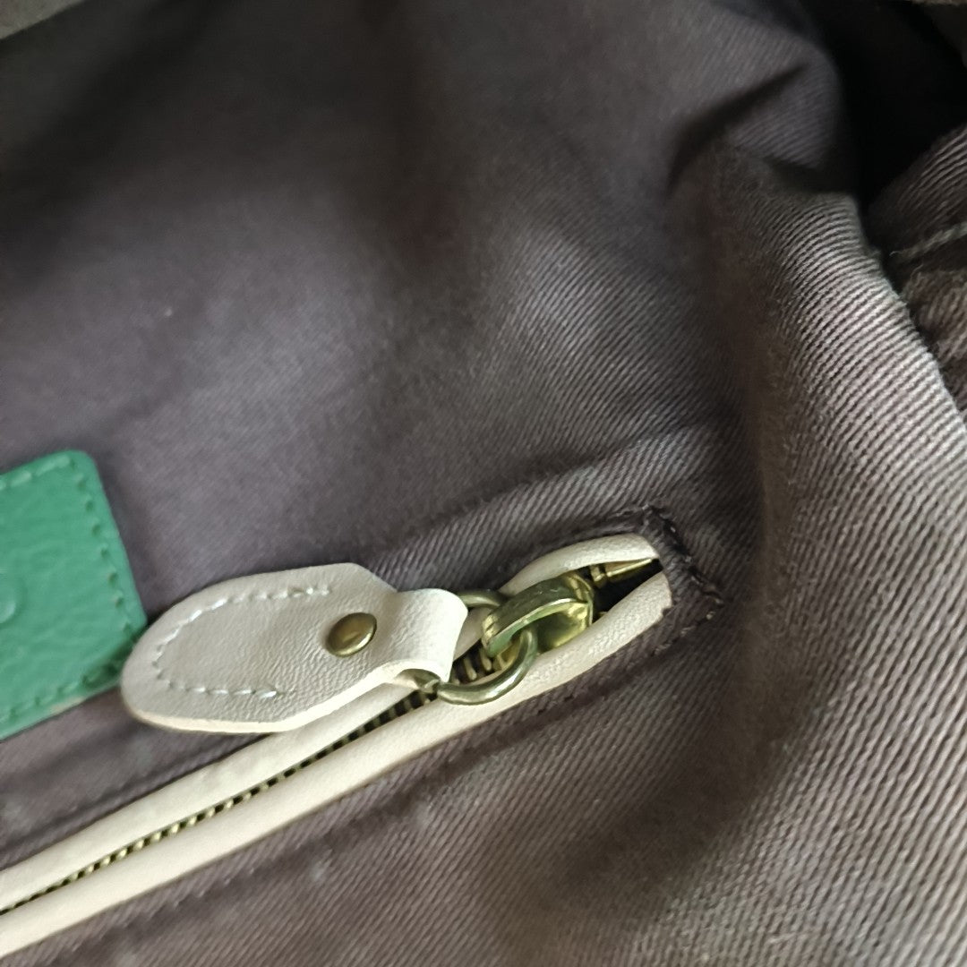 Chloé Paraty Medium size Green Leather Single Shoulder Bag Golden hardware Removable shoulder strap-(SKU)-14336695
