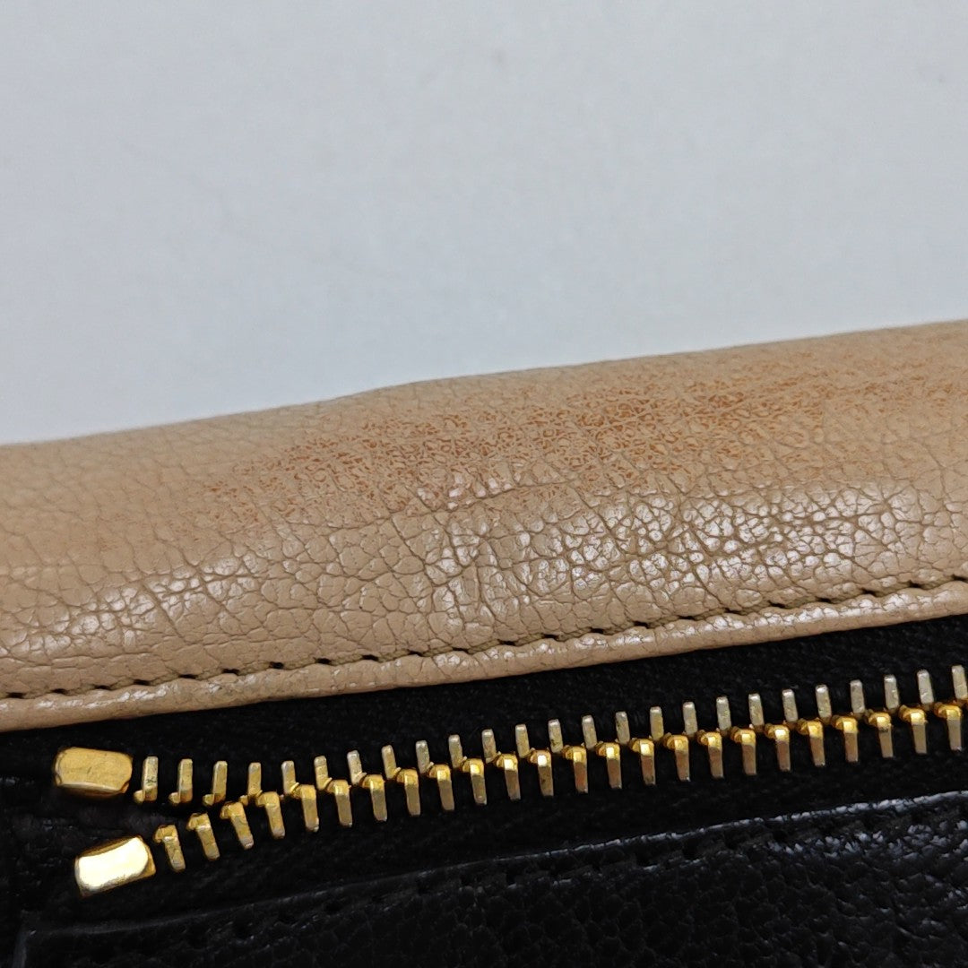 Miu Miu Brown Leather Handbag Golden hardware-(SKU)-938080004