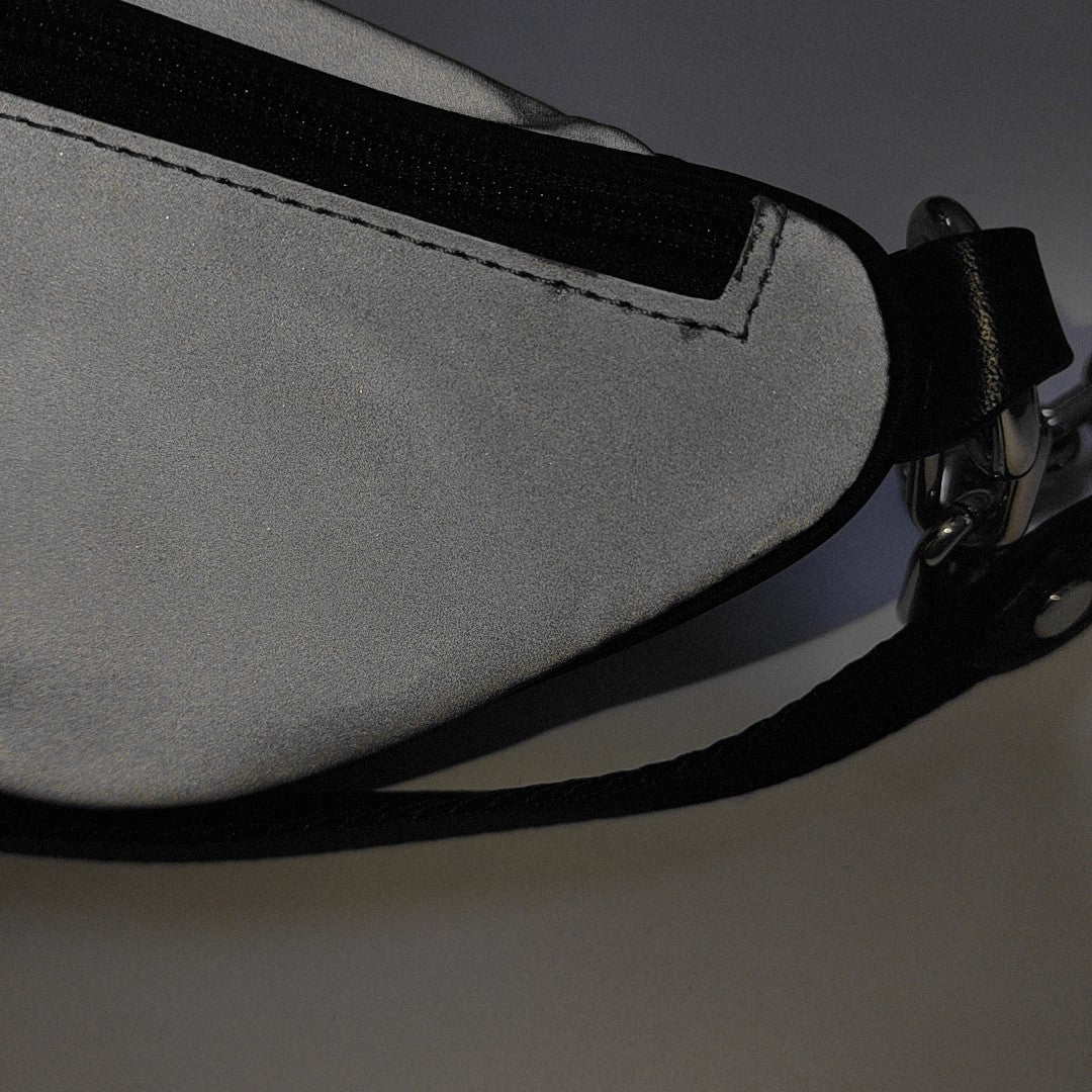 Alexander Wang Attica 浅灰色尼龙腰包腰包/胸包 Black hardware-(SKU)-940440192