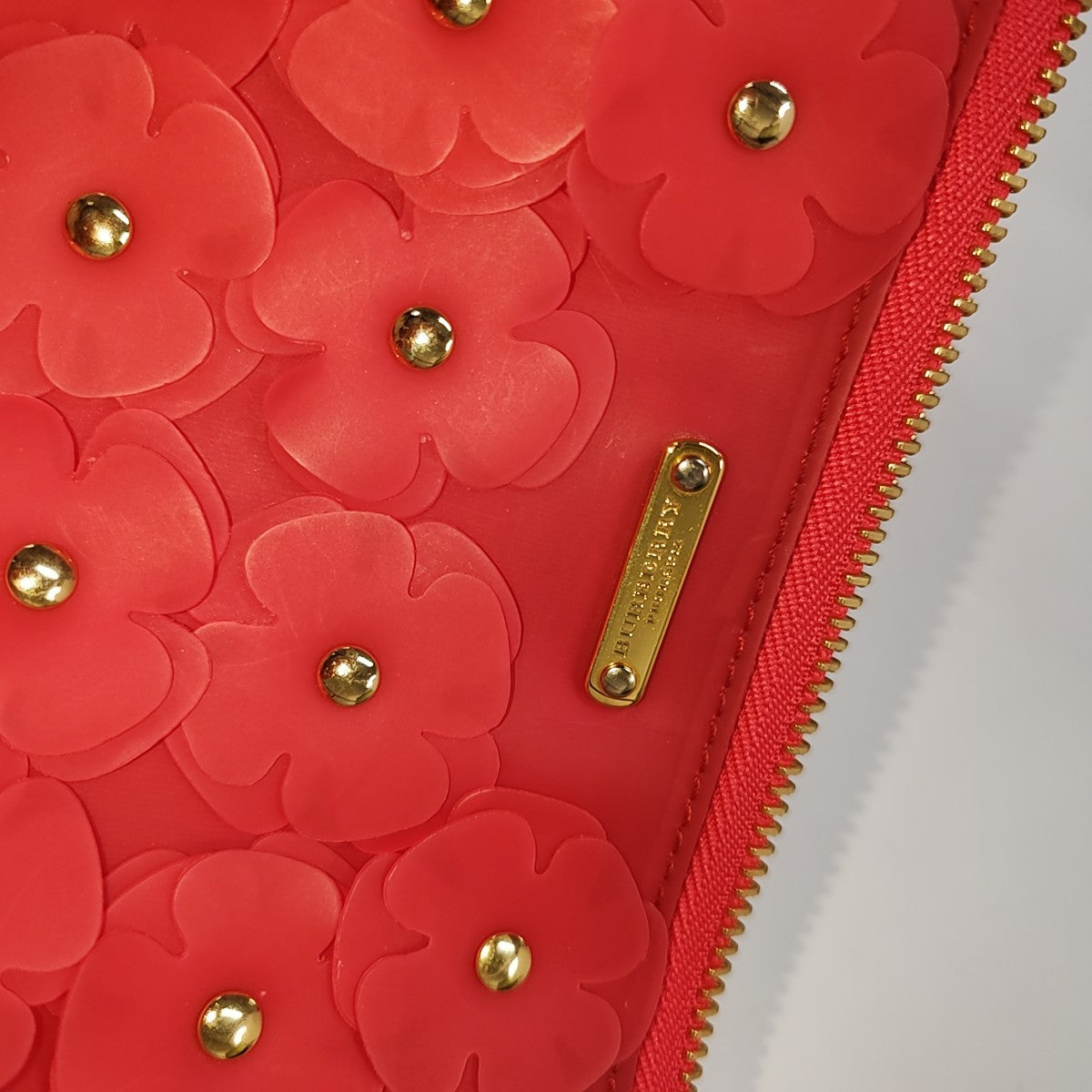 BURBERRY Red Special Material Studs Patchwork Shoulder Bag Crossbody Bag Handbag Golden hardware-(SKU)-942372991