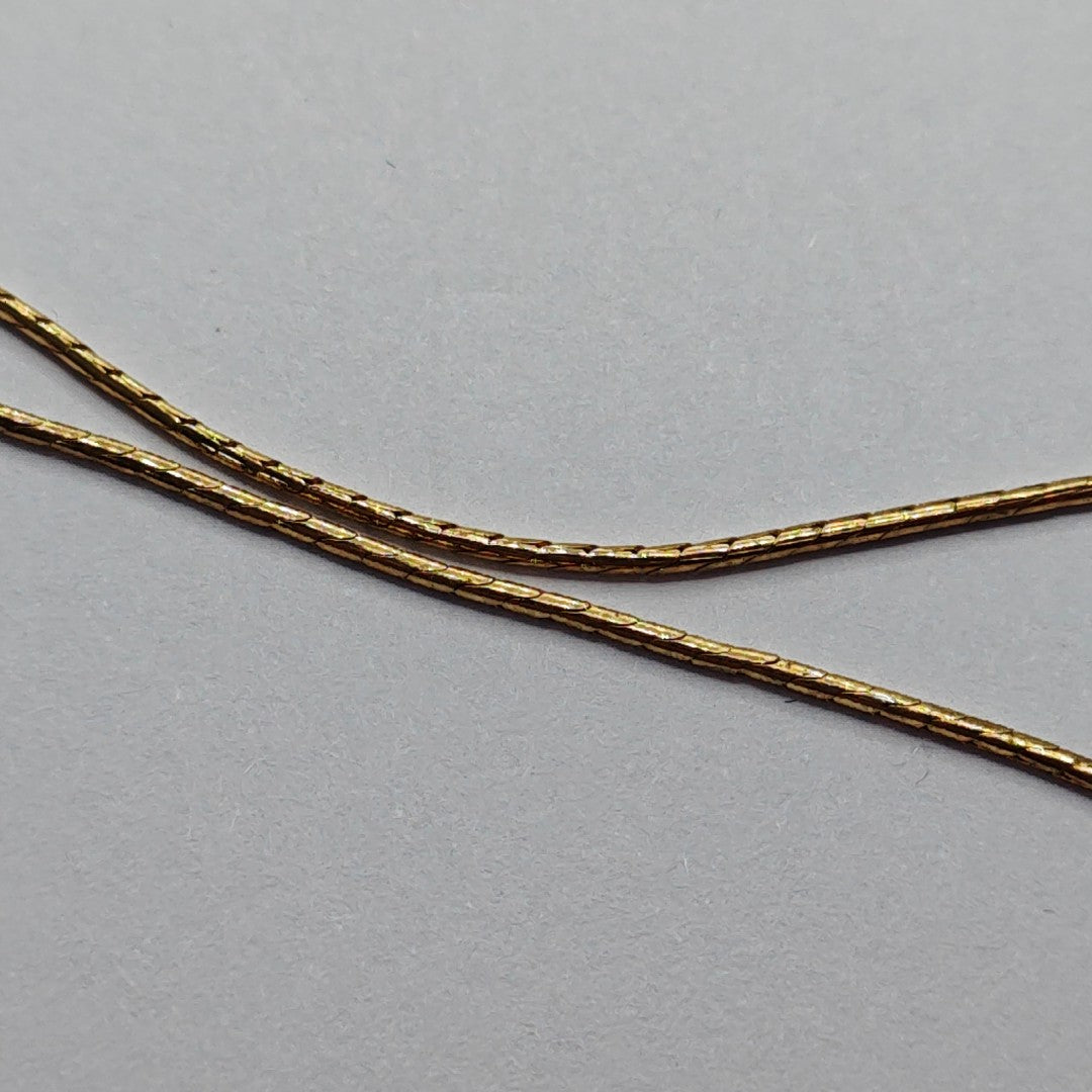 GIVENCHY G Link Gold Alloy Artificial Crystal Embedded Necklace Length37cm-(SKU)-942285158