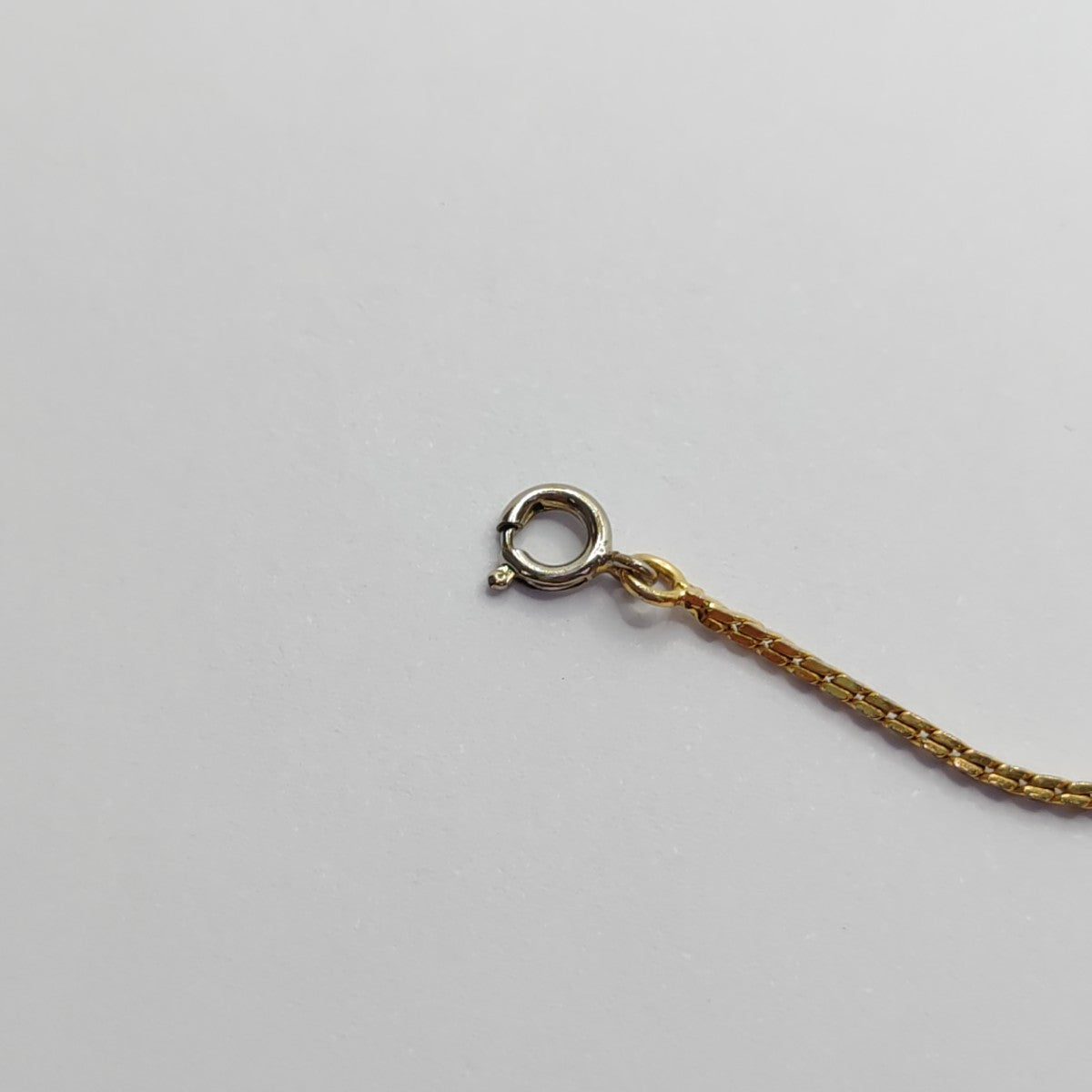 DIOR Mimirose 金色合金人造钻石镶嵌LOGO项链 Length45cm-(SKU)-942921779