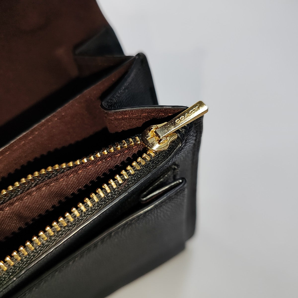 COACH KLARE Black Leather Crossbody Bag Single Shoulder Bag Golden hardware-(SKU)-944003825