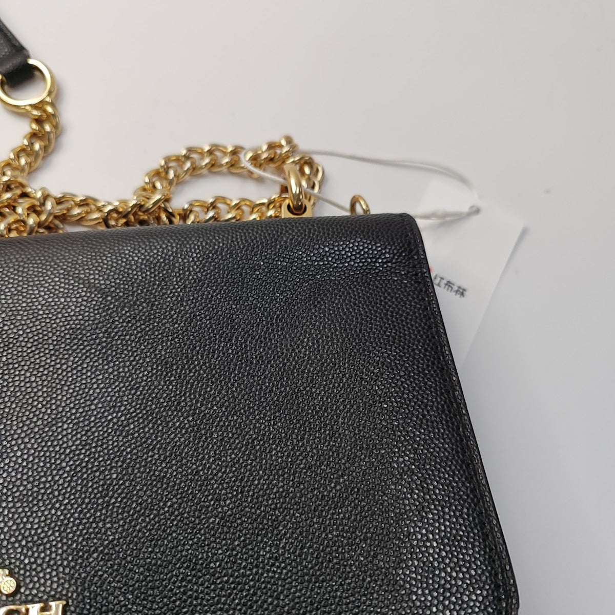 COACH KLARE Black Leather Crossbody Bag Single Shoulder Bag Golden hardware-(SKU)-944003825